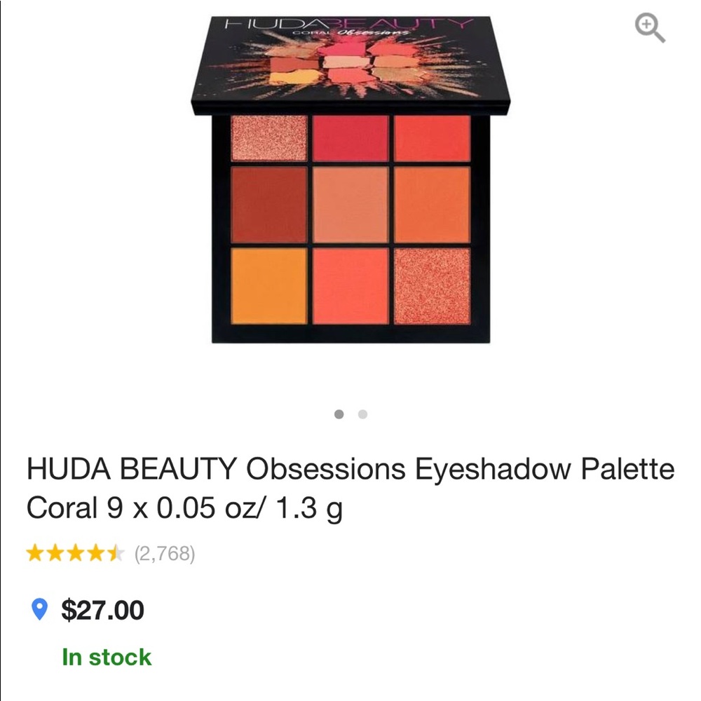 Coral Obsession Eyeshadow Palette